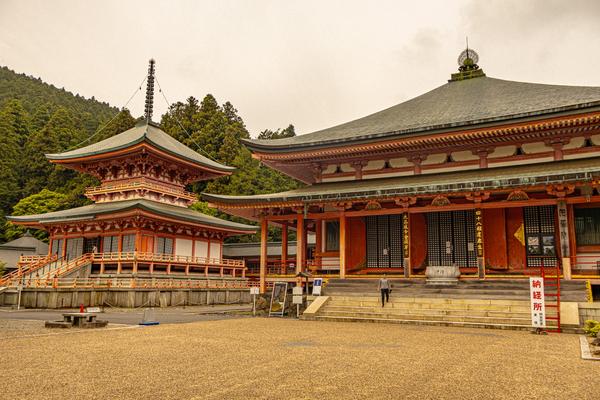 Enryakuji in Mount Hiei / Shiga border, Kyoto