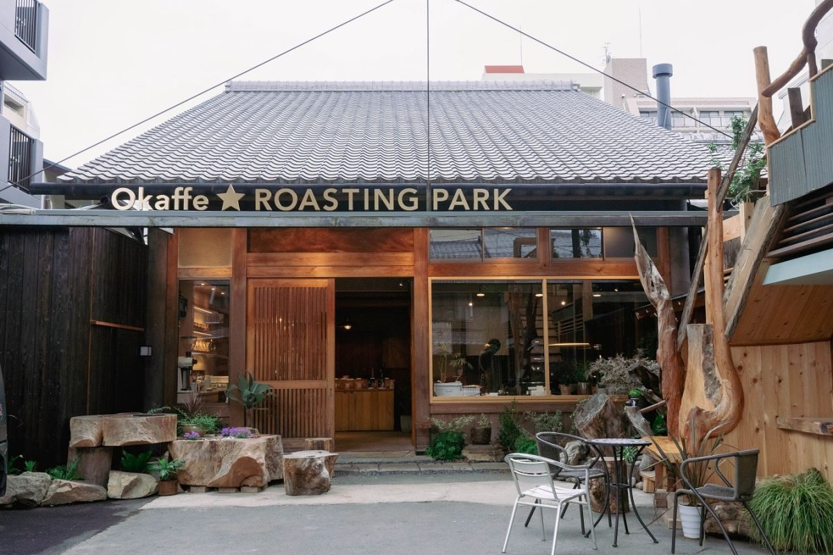 Okaffe Roasting Park in Gojo / Shijo, Kyoto